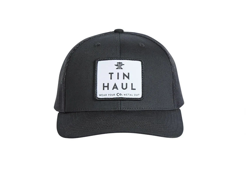 Tin Haul Patch Logo (Grey) - Ball Cap