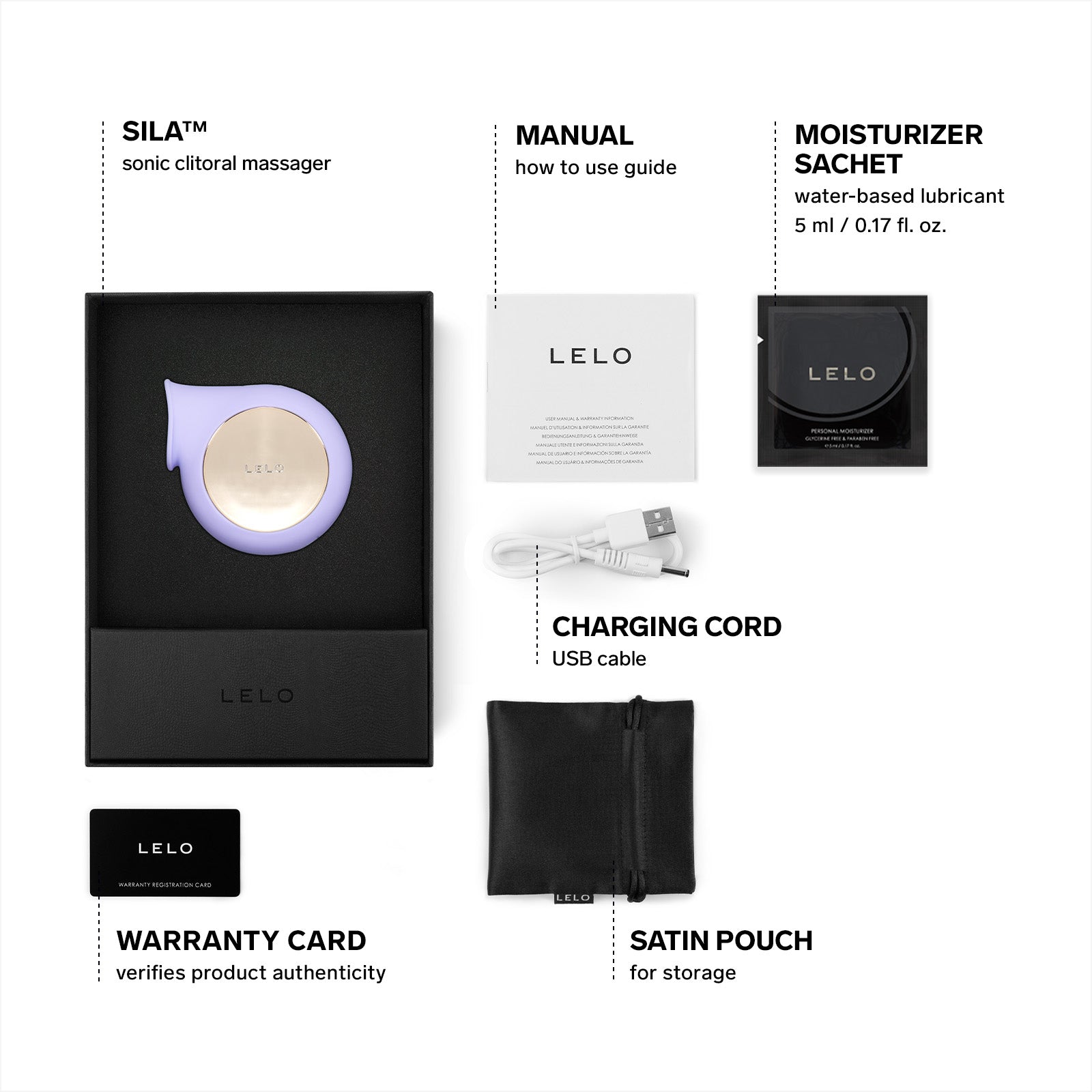 LELO Sila Clitoral Suction Vibrator