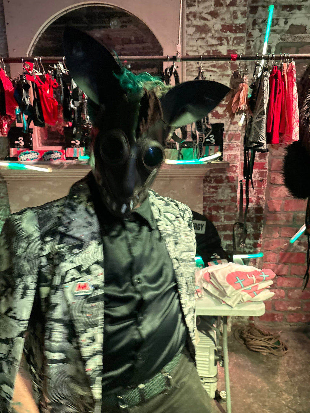 Hand made Leather Dog Masks