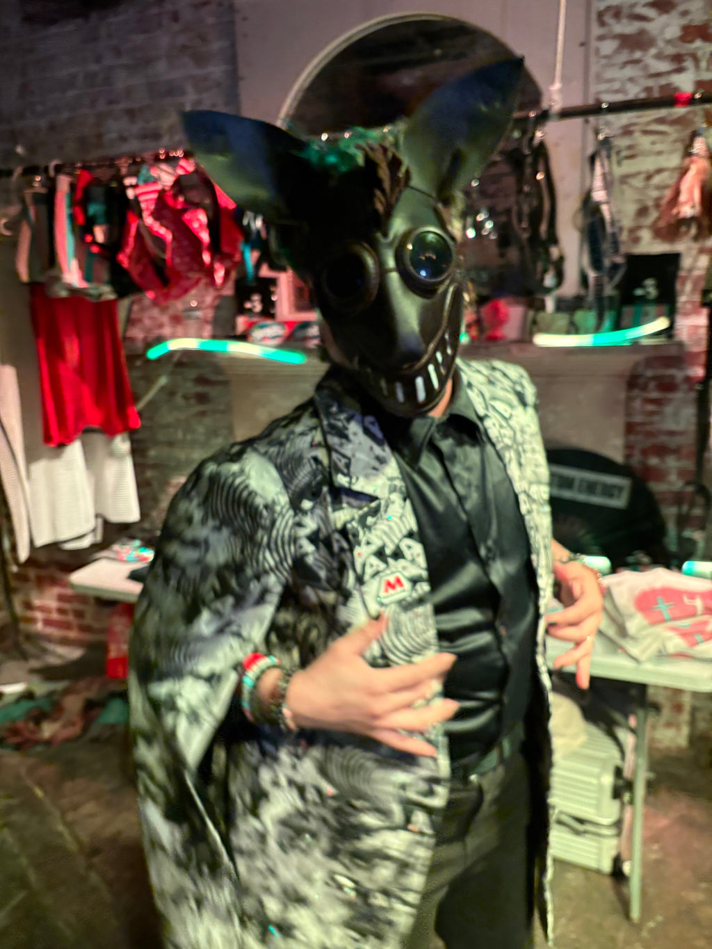 Hand made Leather Dog Masks