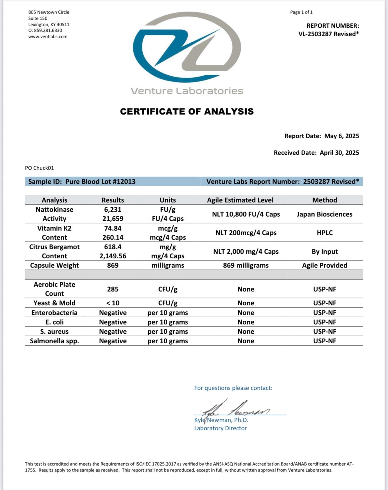 PureBlood™ by CleanForm Nutrition