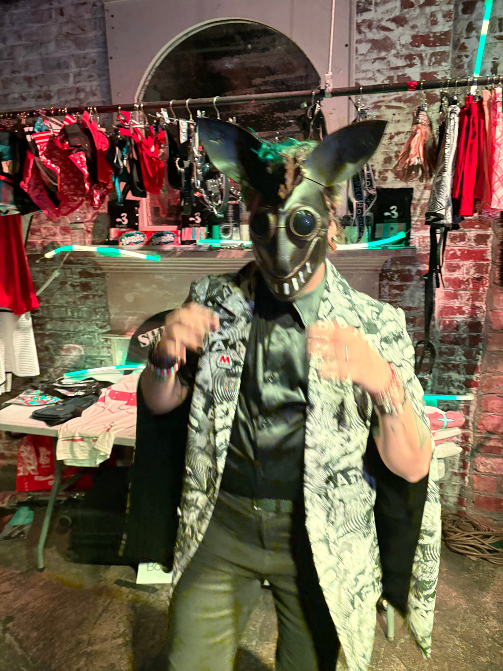 Hand made Leather Dog Masks