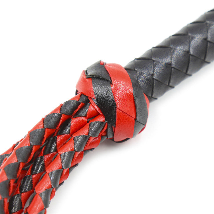 Exquisite Dual Tone Vegan Leather Flogger Hand Show