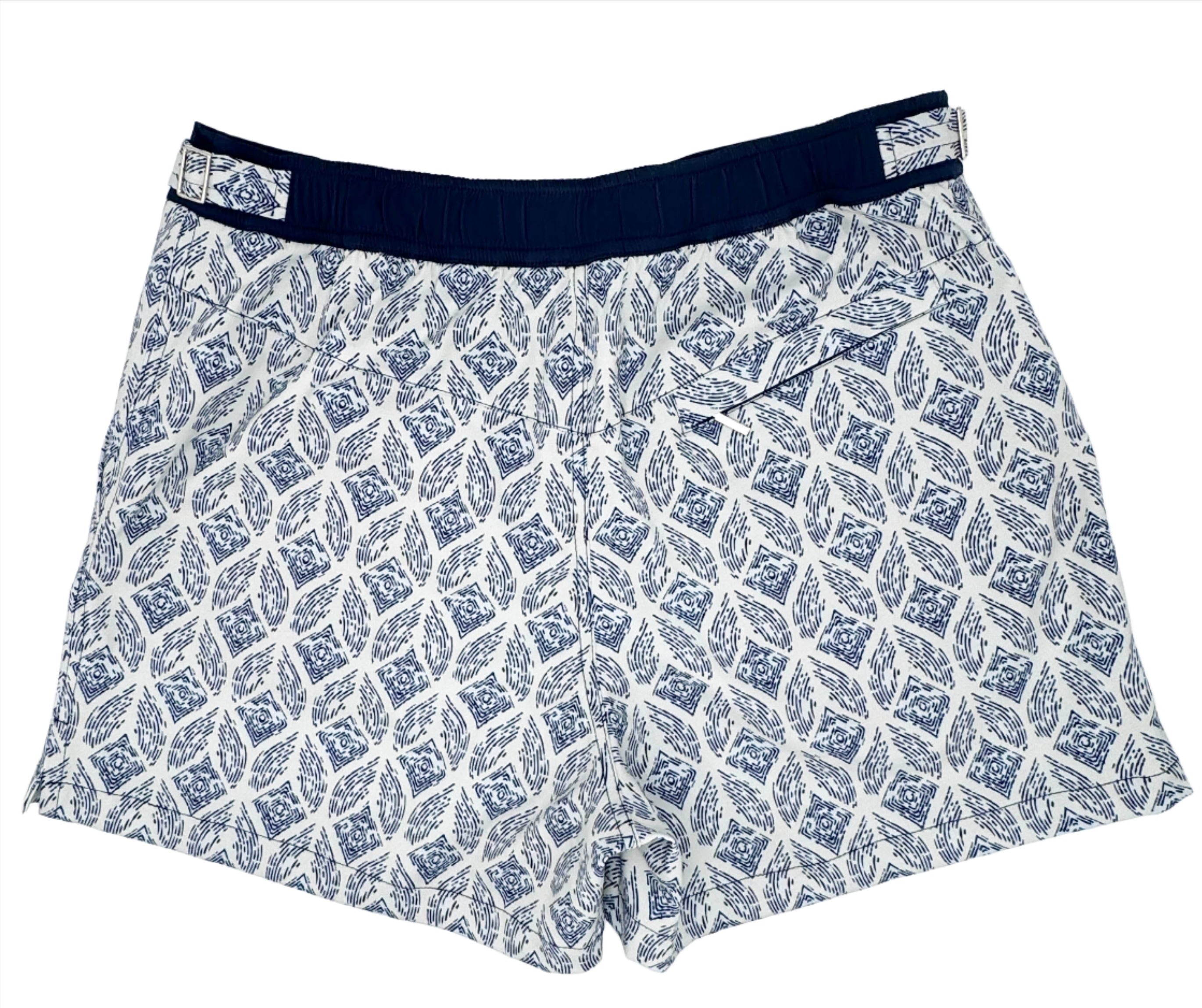 The Restless Swim Shorts - Aegean Mosaic