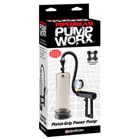 Pump Worx Pistol-Grip Power Pump Clear/Black-0