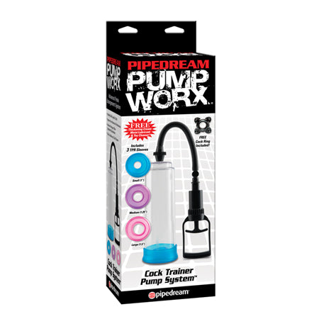 Pump Worx 4-Piece Cock Trainer Pump System Clear/Assorted