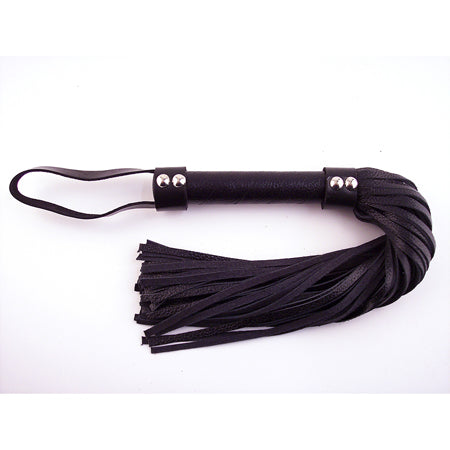 Rouge Flogger, H-Style Leather Black-0