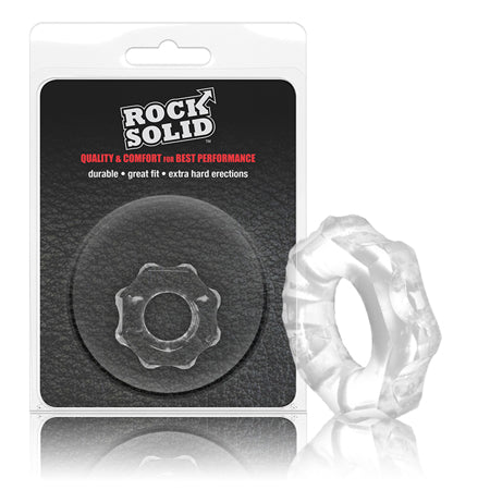 Rock Solid Gear Clear C Ring in a Clamshell-0
