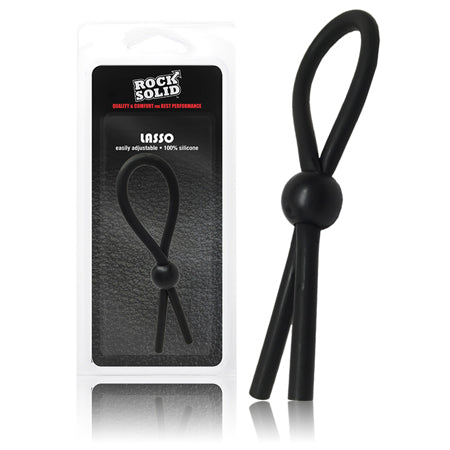 Rock Solid The Lasso/Bolo Single Lock Adjustable Black-0
