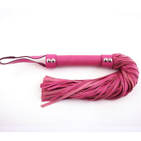 Rouge H-Style Leather Flogger Pink-0