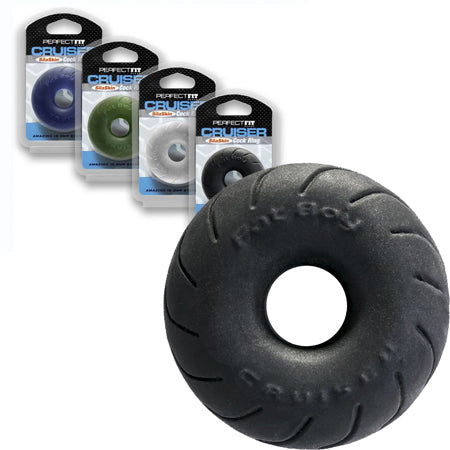 Perfect Fit Cruiser Cock Ring Black-0