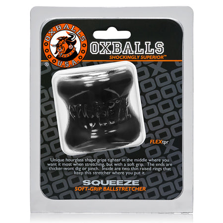 OxBalls Squeeze, Ball Stretcher, Black-0