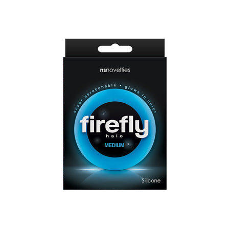 Firefly Halo Cock Ring Medium Blue-0