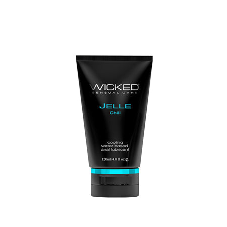Wicked Jelle Chill Cooling Anal Lubricant 4 oz.