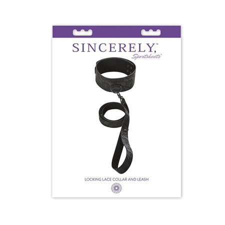 Sincerely, Sportsheets Lace Collar & Leash-0