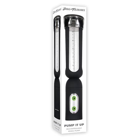 Zero Tolerance Pump It Up Rechargeable Penis Pump Black-0