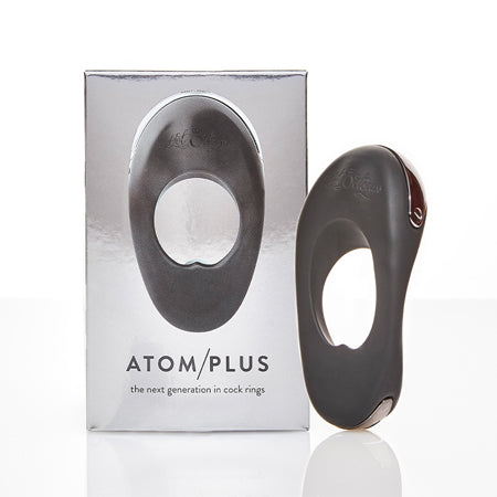 Hot Octopuss Atom Plus Rechargeable Vibrating Cock Ring Black-0