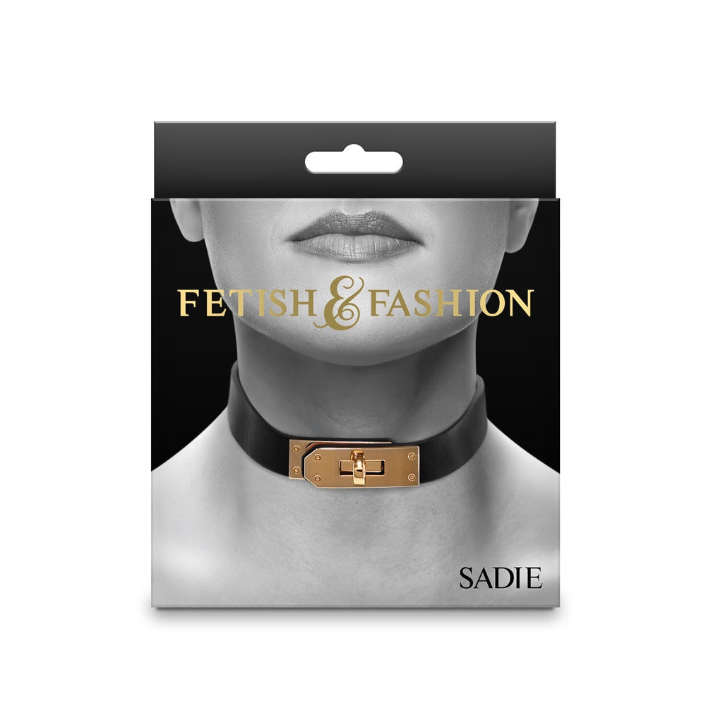 Fetish & Fashion Sadie Collar Black-0