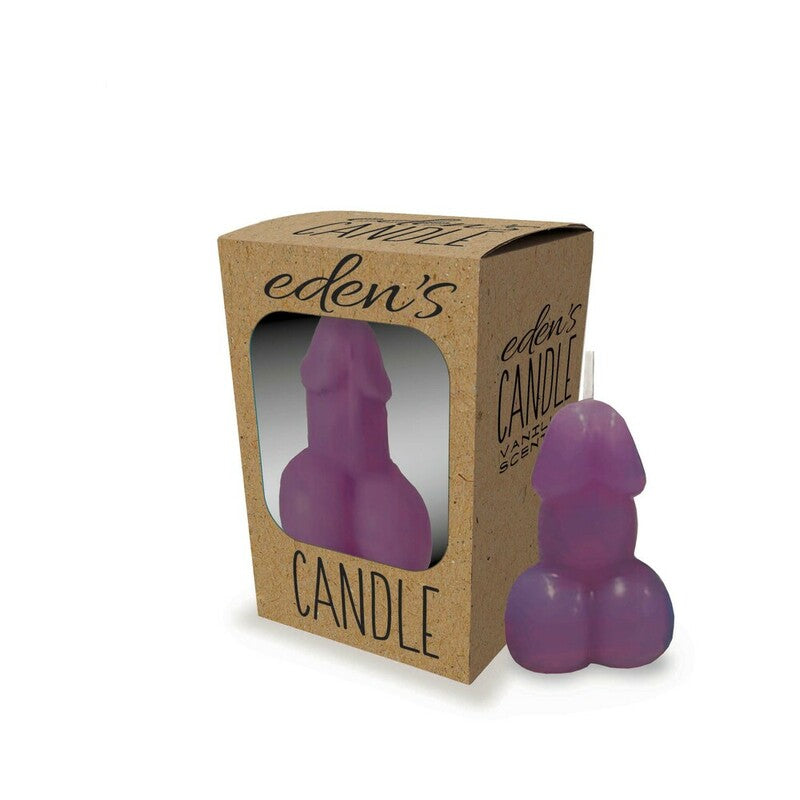 Eden's Penis Candle Eggplant-0