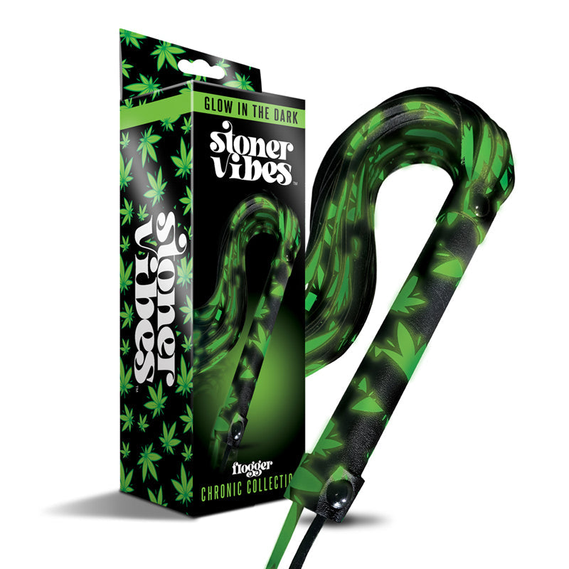Stoner Vibes Chronic Collection Glow in the Dark Flogger-0