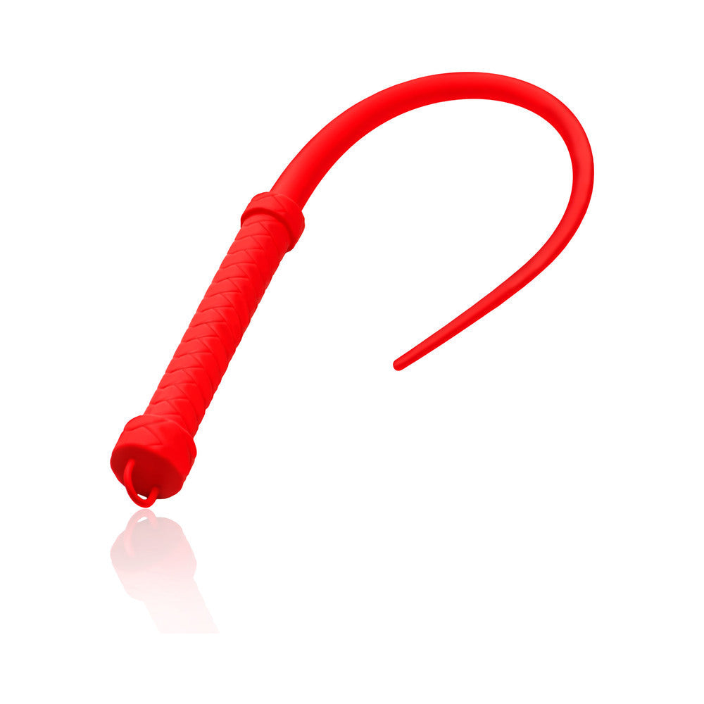 Master Series Viper Tail Silicone Whip Red-0