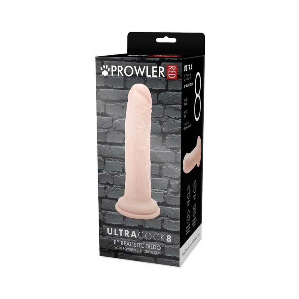 Prowler RED Ultra Cock 8 in. Realistic Dildo Vanilla-0