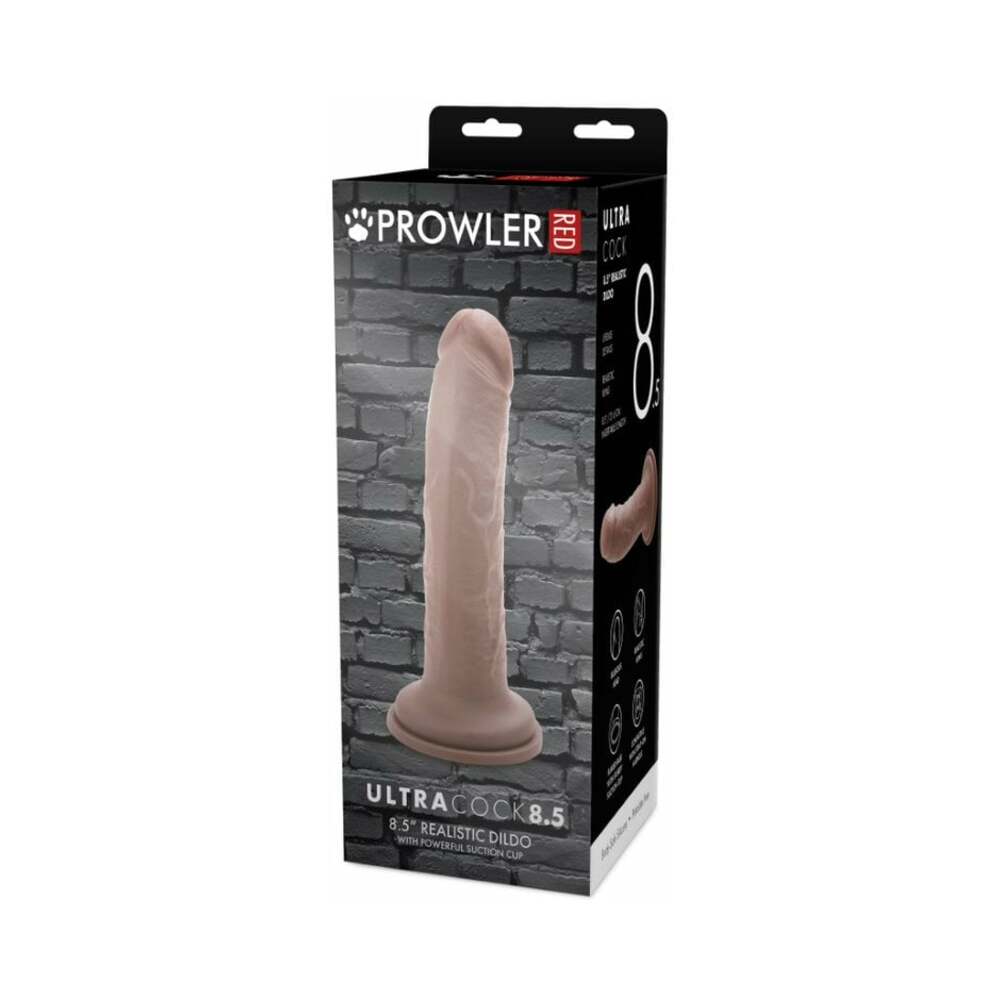 Prowler RED Ultra Cock 8.5 in. Realistic Dildo Caramel-0