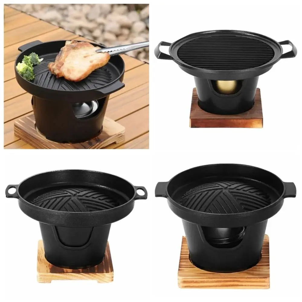 NNEOBA Detachable Camping Alcohol Stove Black