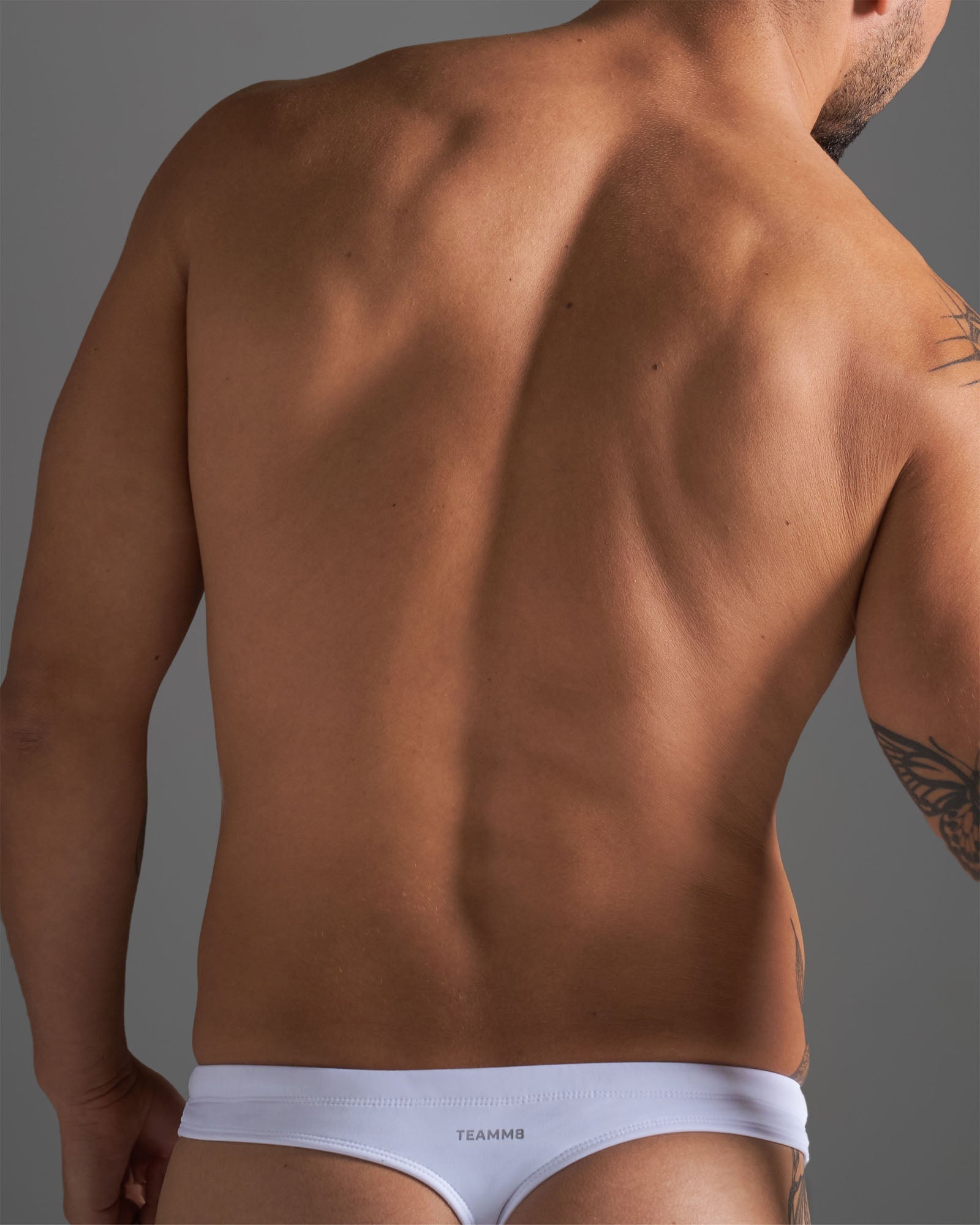 TEAMM8 Standard Swim Thong - White