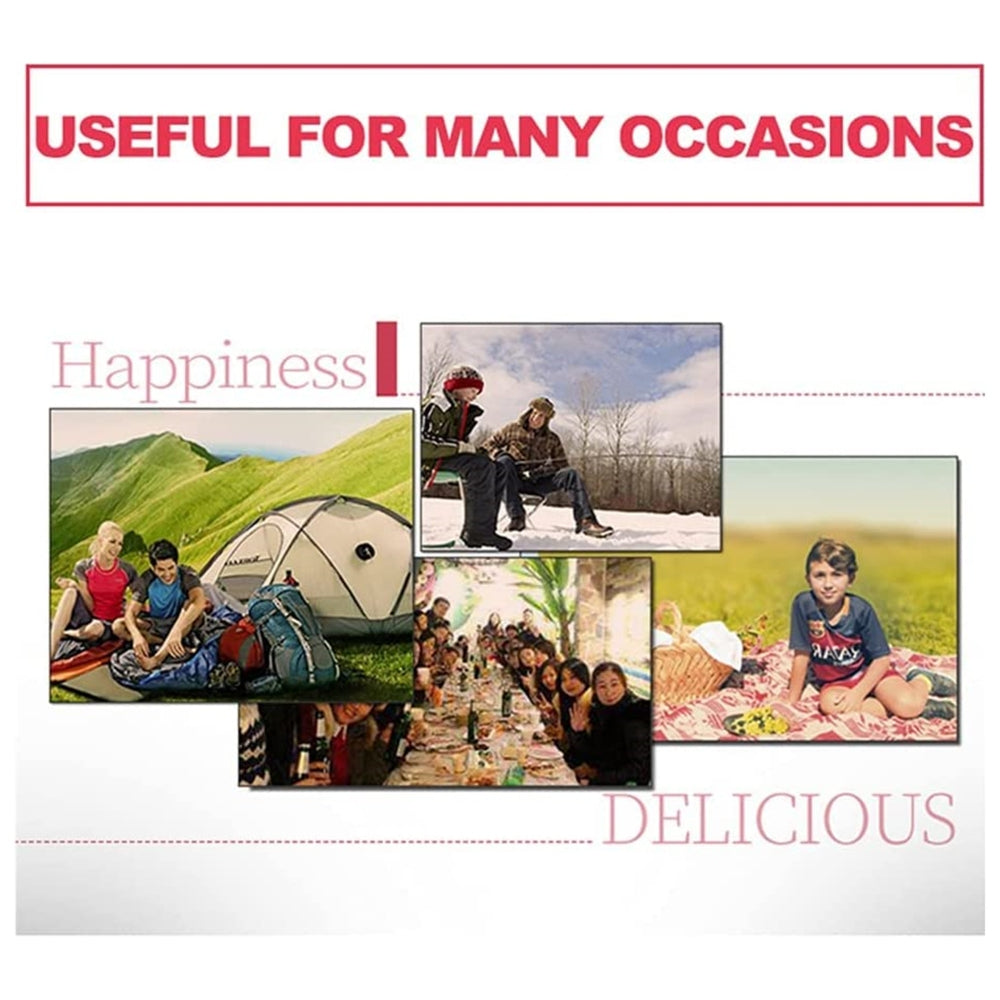 NNEDSZ Portable Butane Gas Heater Camping Camp Tent Outdoor Hiking Camper Survival Black