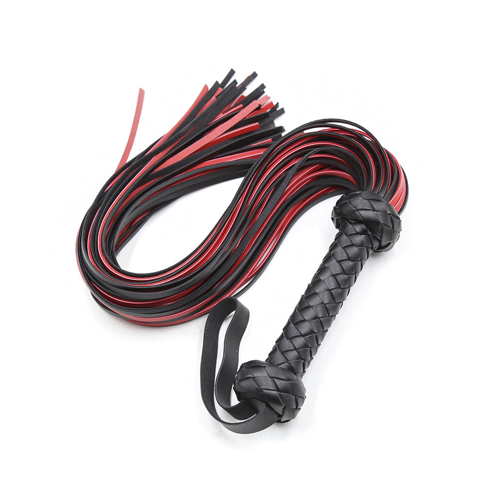 Wholesale SM Leather Whip Flogger Toy Show