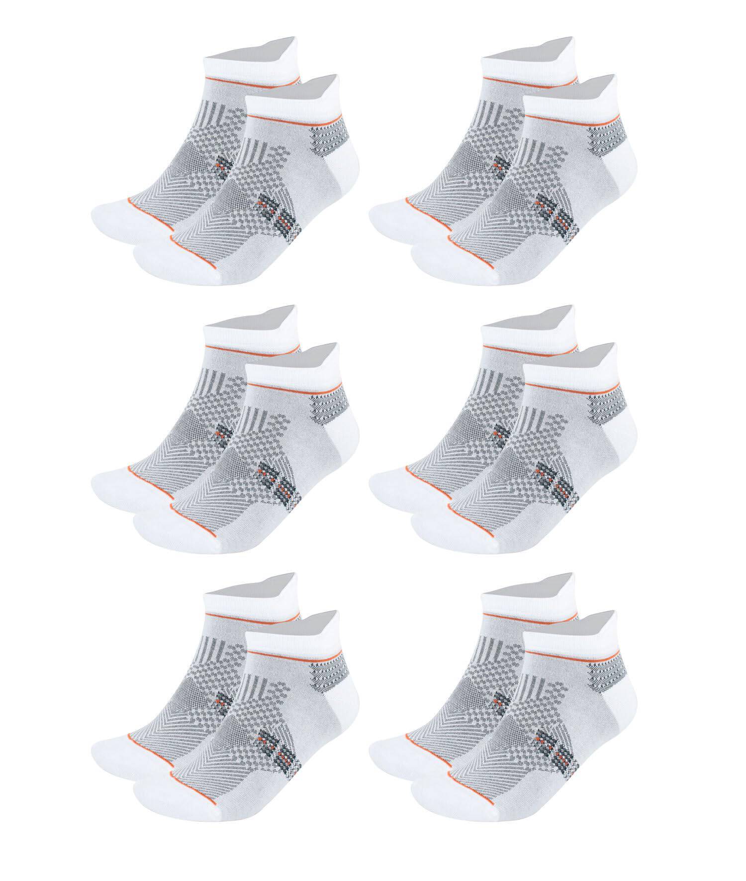 Men's & Women's Bamboo Ankle Socks 6-Pack