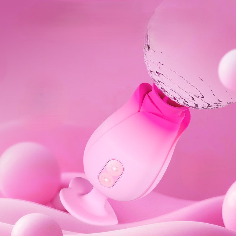 Blush Tulip Trance Clit Sucking & Tongue-Licking Vibrator