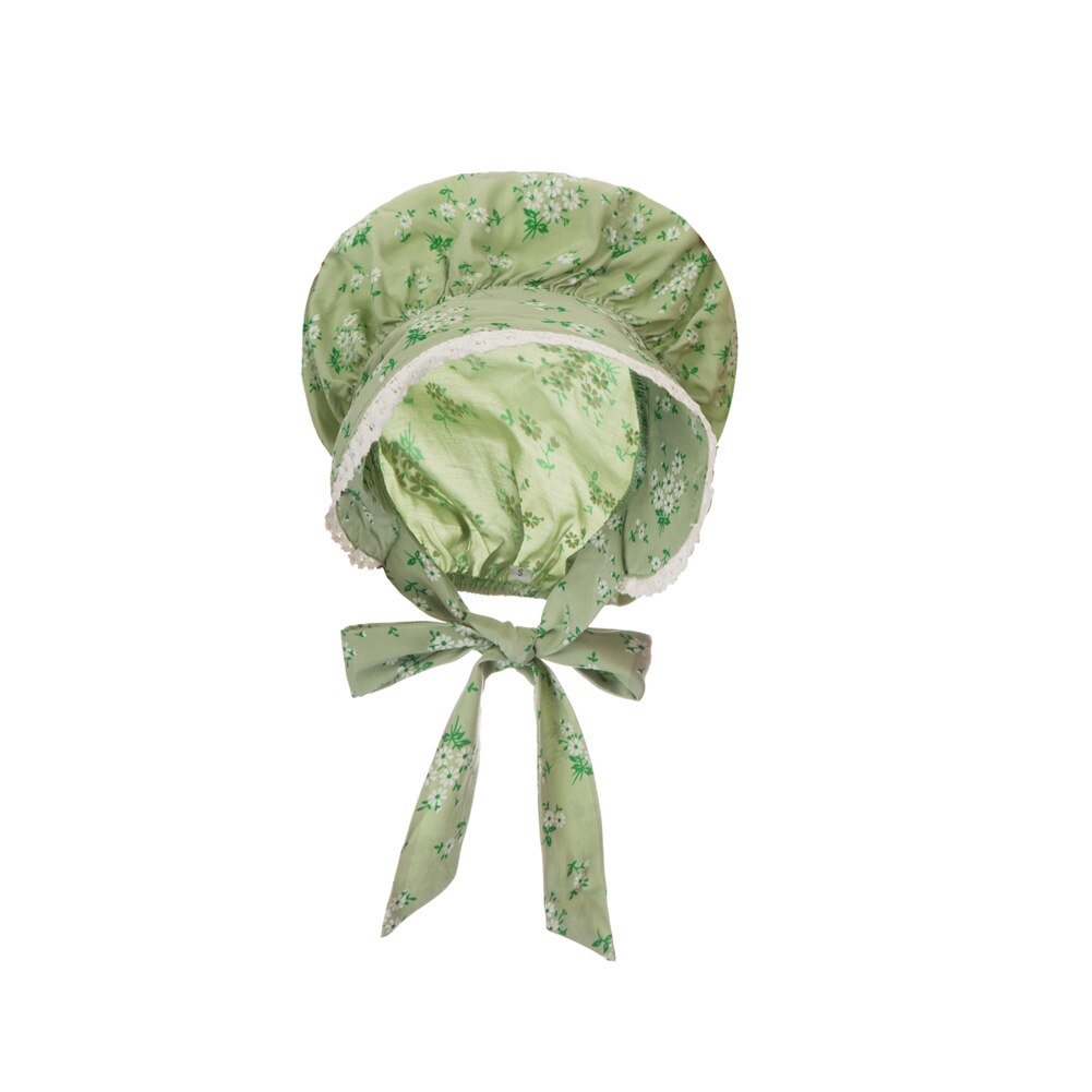 Dresses Pioneer Women Costume Colonial Dress American Historical Clothing With Bonnet Vintage Print Fashion Long Maxi Dresses