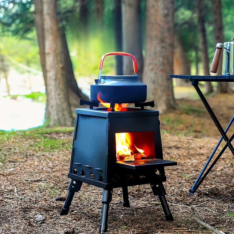 BBQ Folding Rocket Stove for Camping