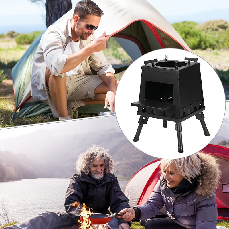 BBQ Folding Rocket Stove for Camping