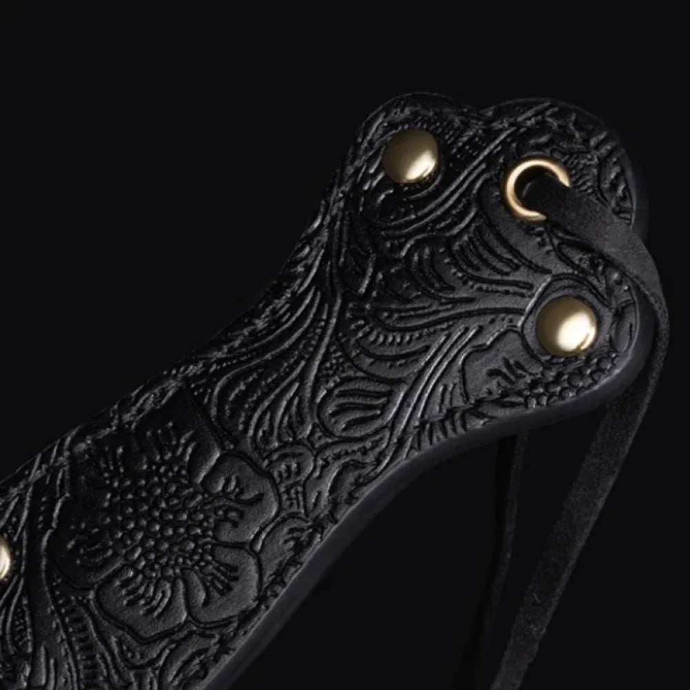 Leather Sex Paddle 22.7In Adult Flogger For Bdsm Play Bondage Cosplay