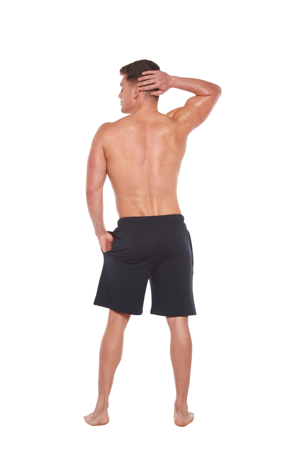 Clearance Men's Bamboo Viscose Fleece Lounge Shorts