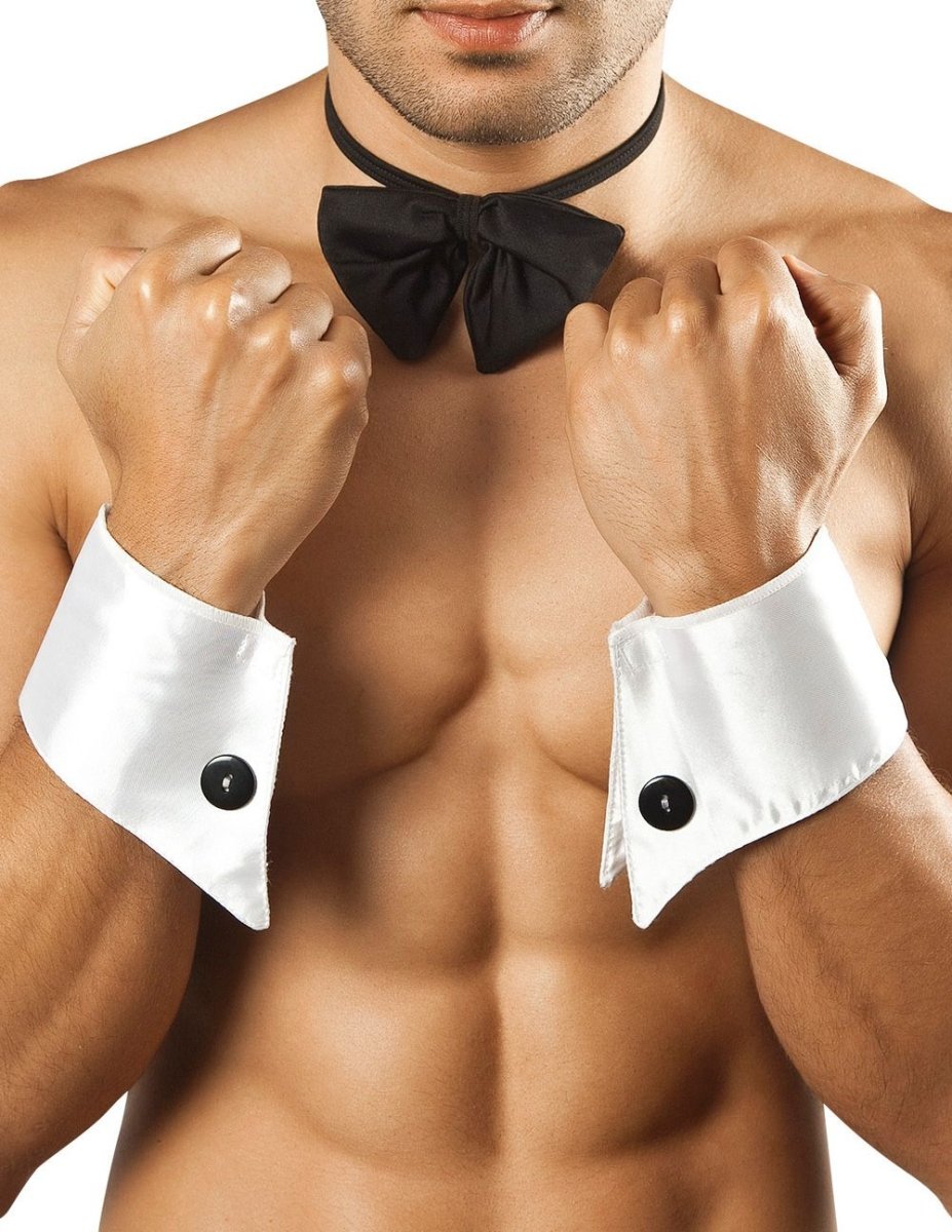 Mens Bowtie and Cuffs Only CandyMan 9646