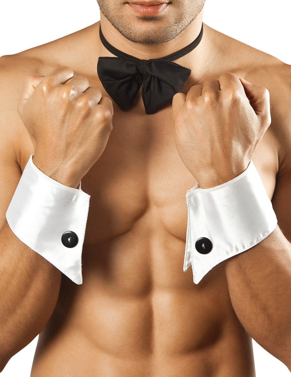 Mens Bowtie and Cuffs Only CandyMan 9646