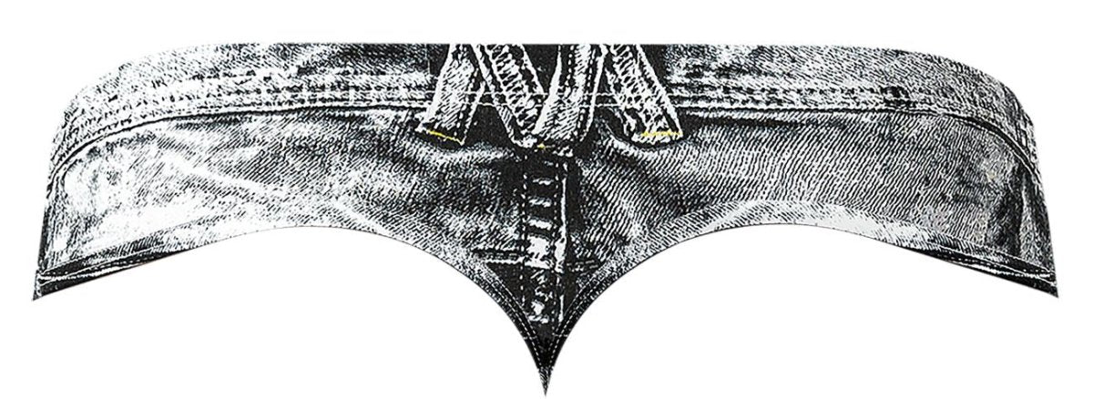 Mens Dirty Denim Thong Male Power 440-286
