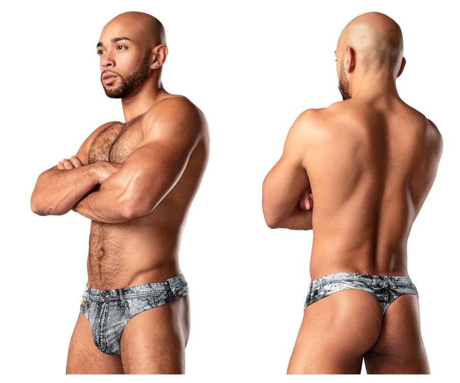 Mens Dirty Denim Thong Male Power 440-286