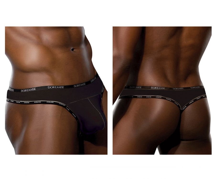 Mens Naked Thong Doreanse 1216-BLK