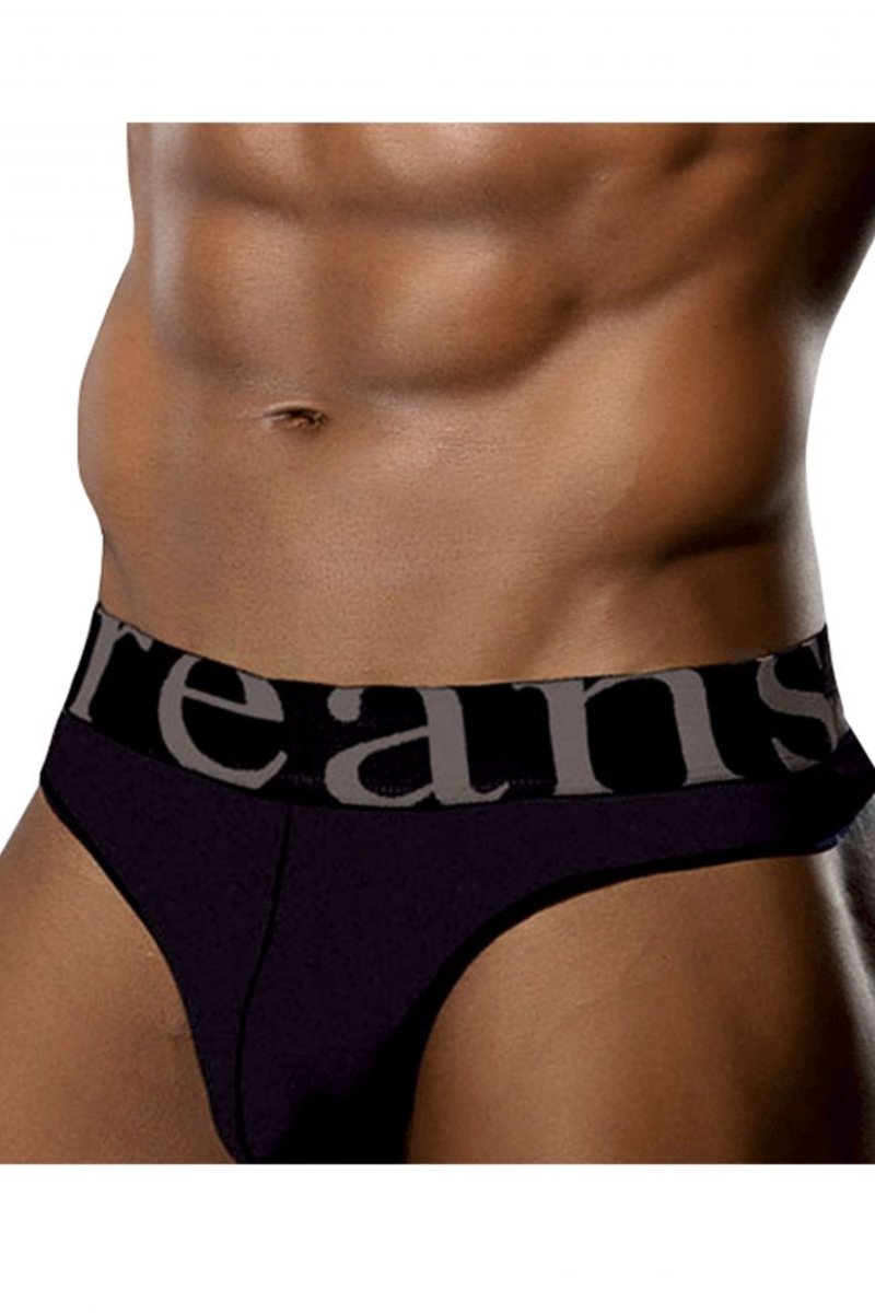 Mens Wide-band Thong Doreanse 1250-BLK