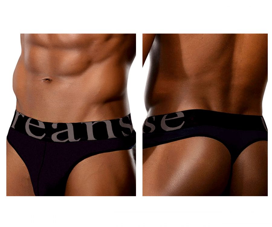 Mens Wide-band Thong Doreanse 1250-BLK