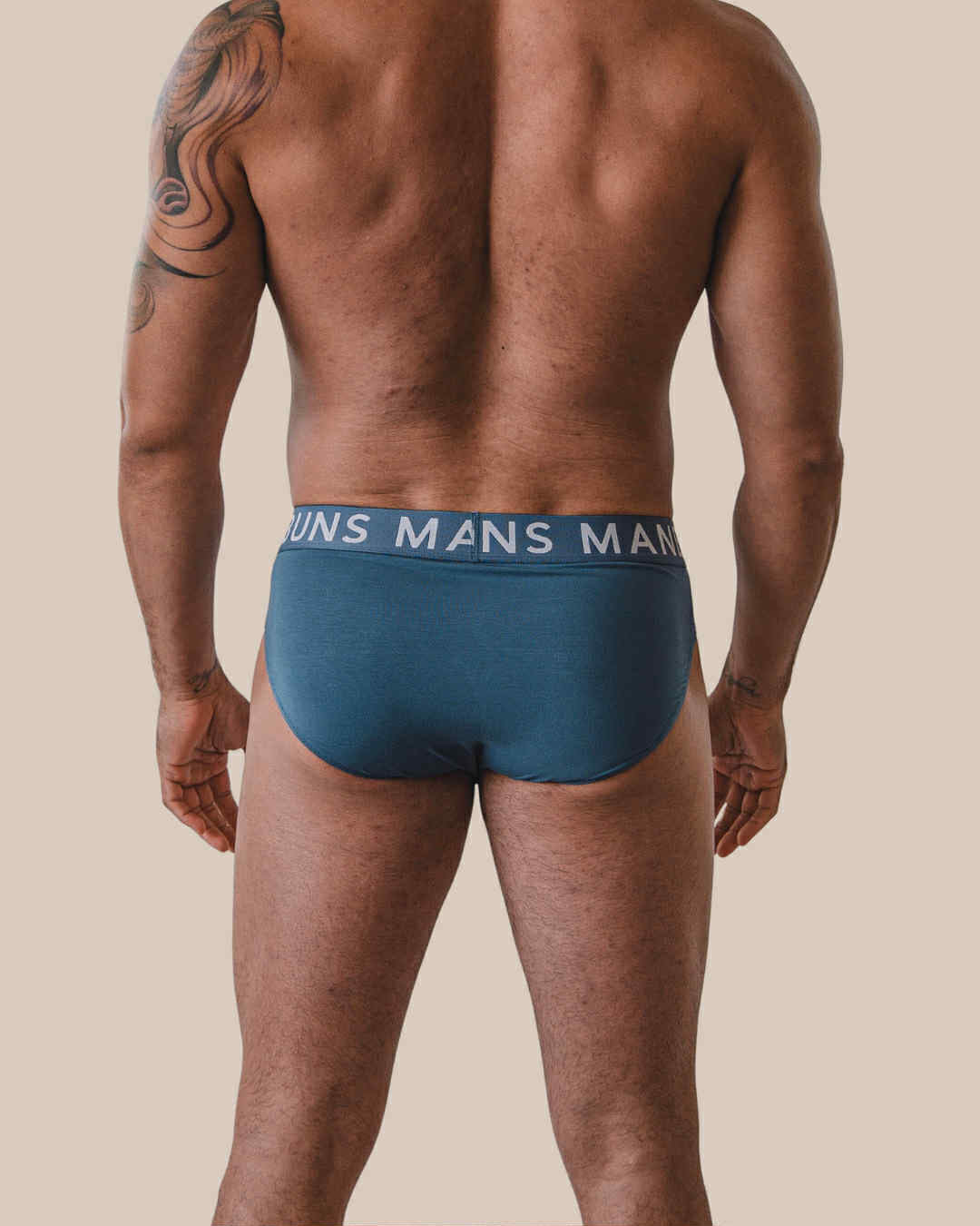 Men's Classic Steel Blue Brief Underwear