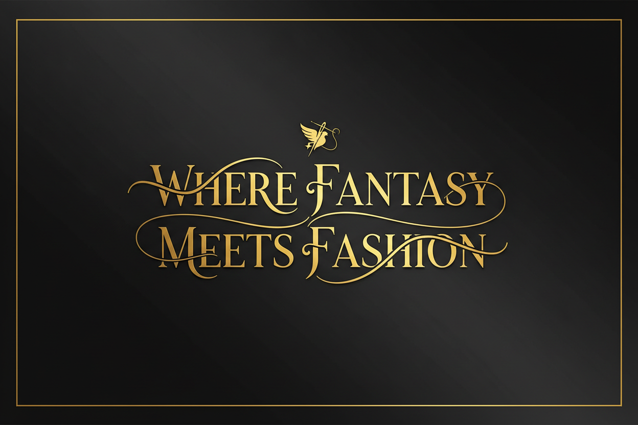 Where Fantasy Meets Fashion - professional lettering